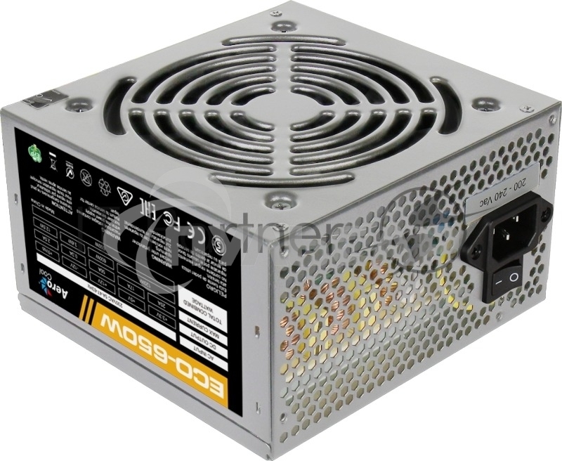 Блок питания Aerocool / Formula ECO-650W, 650Вт, 120мм, серый