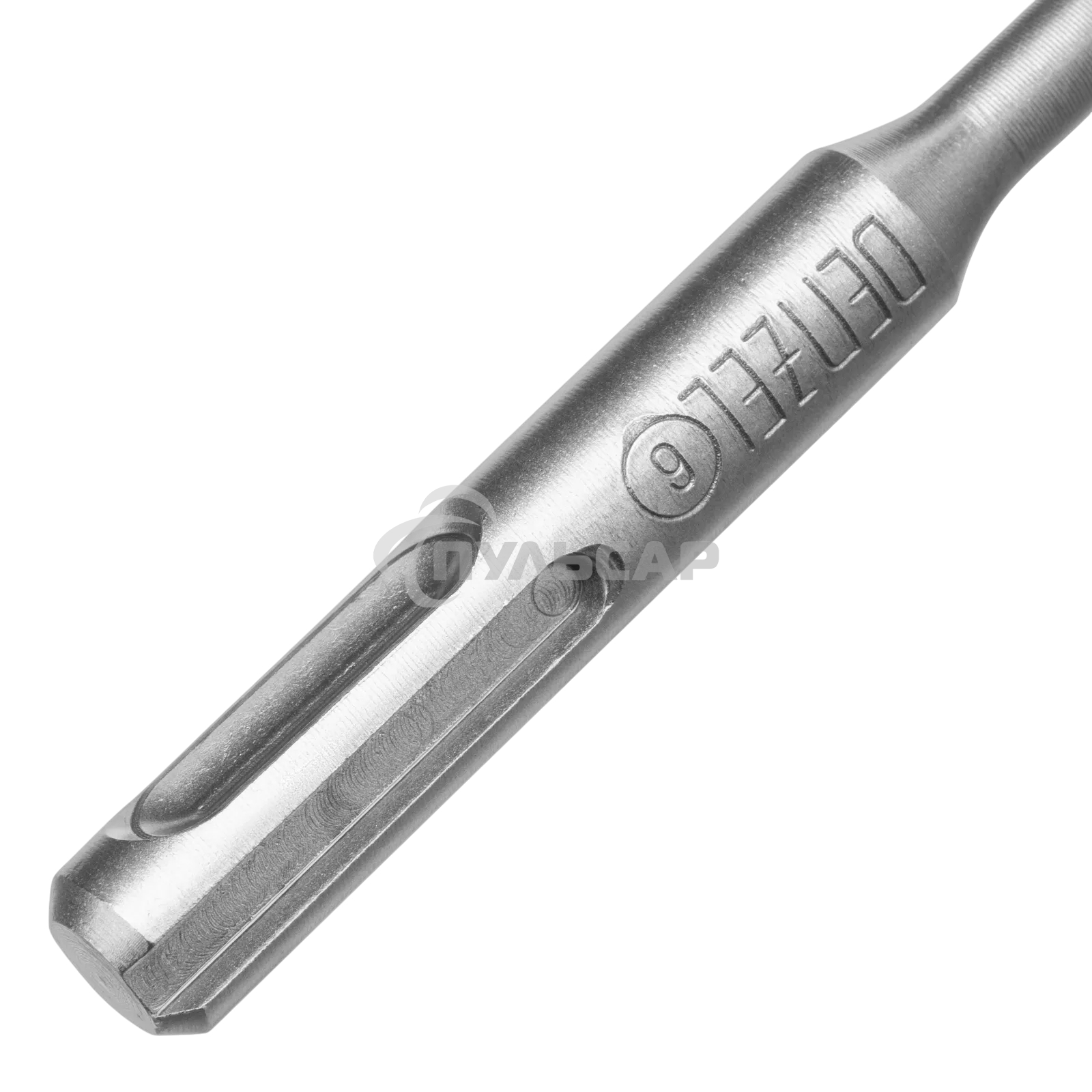 Бур по бетону Denzel цельная крестовая пластина, 6x215 мм, SDS PLUS