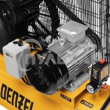 Компрессор воздушный рем. привод BCV 4000-T/100, 4,0 кВт, 100 литров, 690 л/мин Denzel