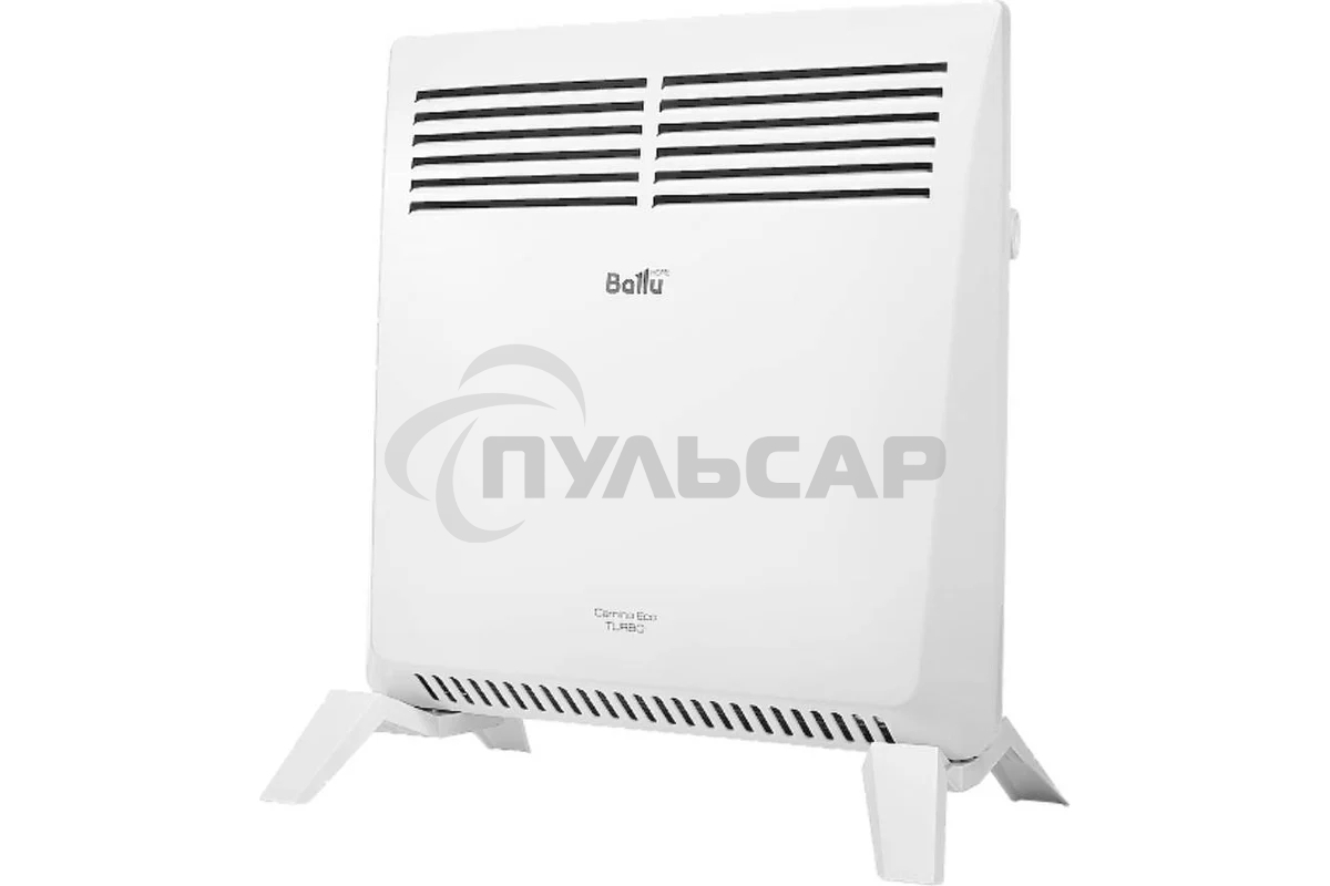 Конвектор Ballu Camino Eco Turbo BEC/EMT-1000 белый, 1000 Вт, 15 м2, термостат