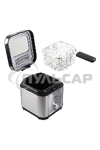 Фритюрница Endever Skyline FR-113, черный-стальной