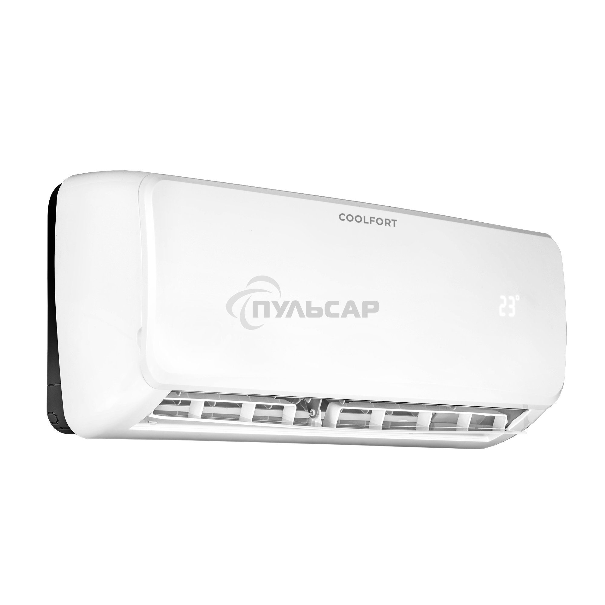 Кондиционер сплит-система Coolfort CF-4002 12000 BTU, 25 м², 39 дБ, охлаждение, обогрев, осушение, белый