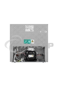 Холодильник Maunfeld MFF50SL серебристый матовый однокамерный 46л, De Frost