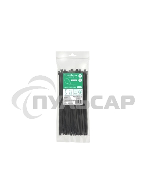 Стяжка кабельная 300х3.6 черный (уп.100шт) SE IMT30036B