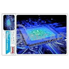 Коврик для мыши Buro BU-R51768 рисунок/процессор