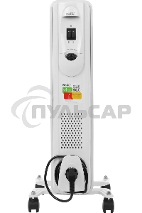 Обогреватель масляный Ballu Comfort BOH/CM-05WDN 1000 (5 секций) белый, 1000 Вт, 15 м2, термостат