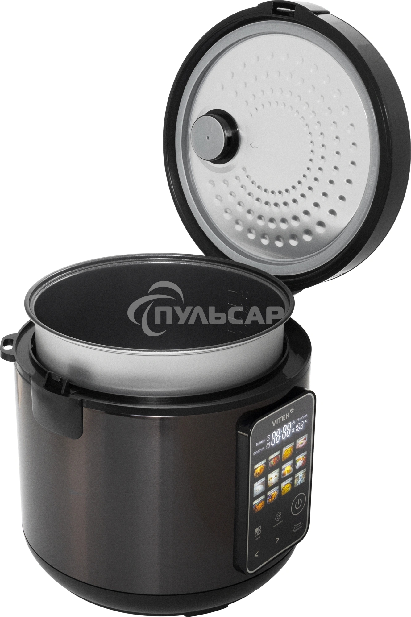 Мультиварка Vitek VT-MC0501 5л 900Вт черный/черный