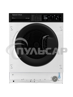 Встраиваемая стиральная машина Zigmund & Shtain BWM 05 белый, загрузка фронтальная 8 кг, 1400 об/мин, класс: A+++