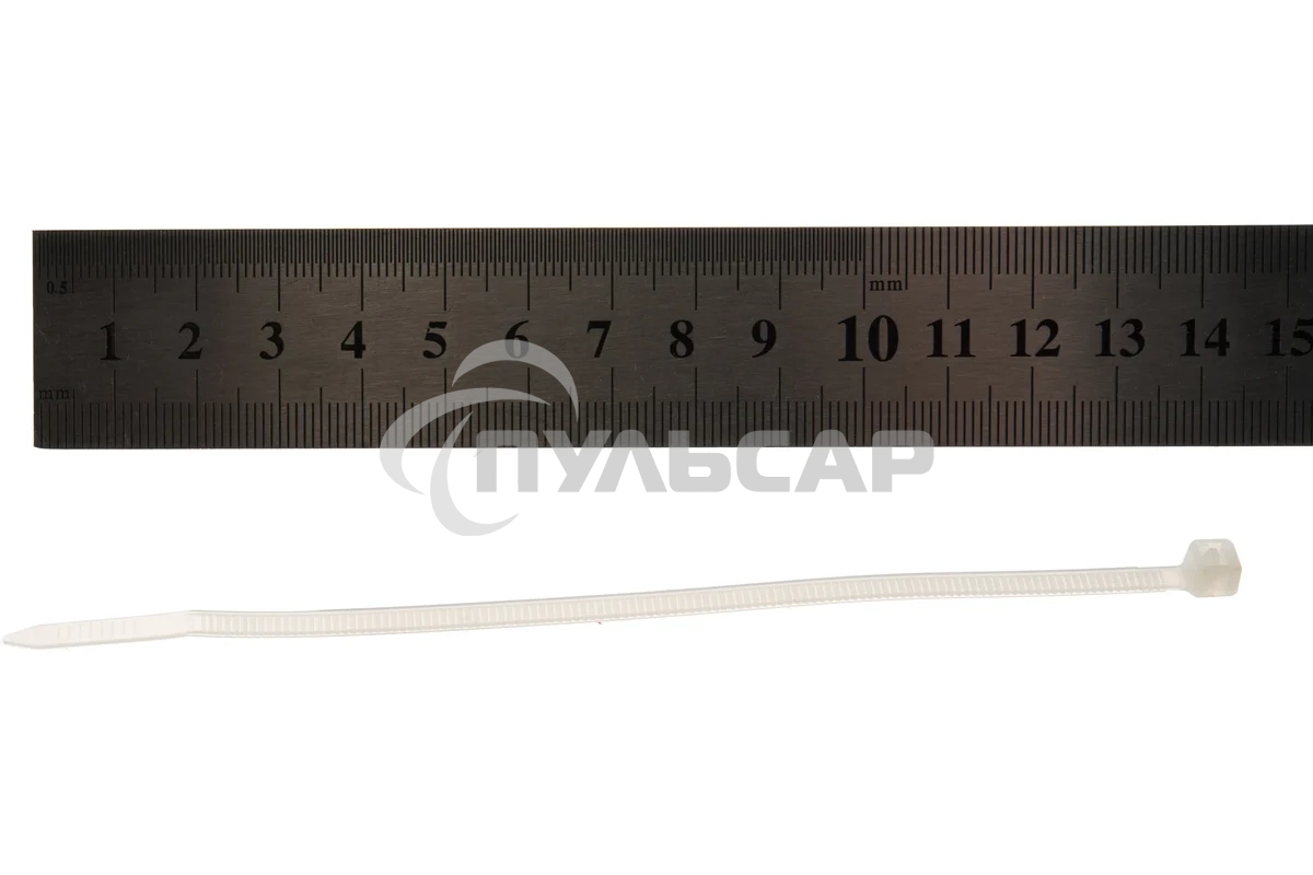 Нейлоновые стяжки FORTISFLEX КСС 4х150 мм белый 100 шт 49395