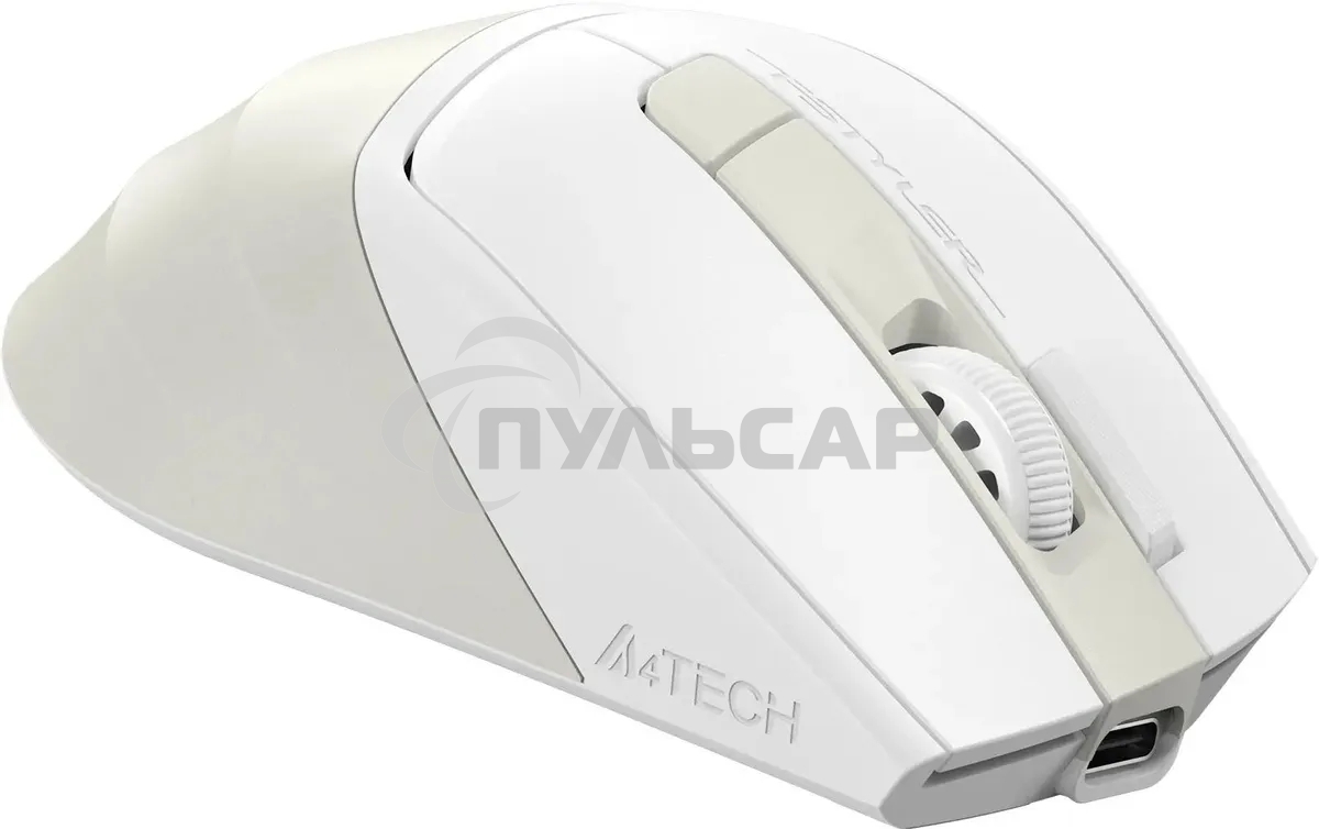 Мышь беспроводная A4Tech Fstyler FG45CS Air2 бежевый, 2000 dpi, радиоканал, USB, кнопки - 7