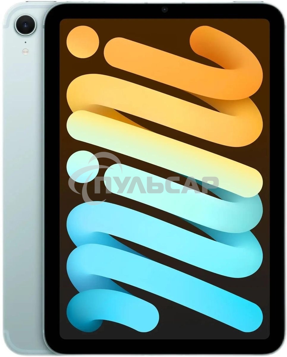 Планшет Apple iPad mini 2024 Wi-Fi + Cellular A2995, 8Gb, 128Gb, LTE, 5G, iOS, голубой