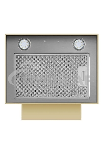 Вытяжка пристенная островная Maunfeld Bath 401 бежевая, 40 см, 1150 куб. м/ч, 52 дБ