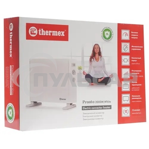 Конвектор Thermex Pronto 2000M белый