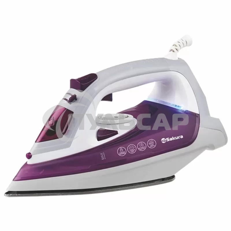 Утюг Sakura SA-3060CWP 2400Вт керамическая подошва
