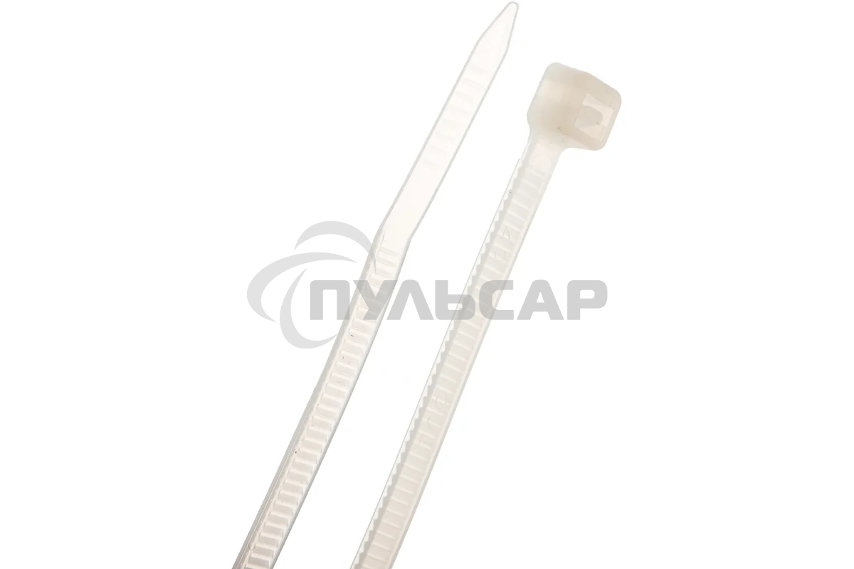 Нейлоновые стяжки FORTISFLEX КСС 4х150 мм белый 100 шт 49395