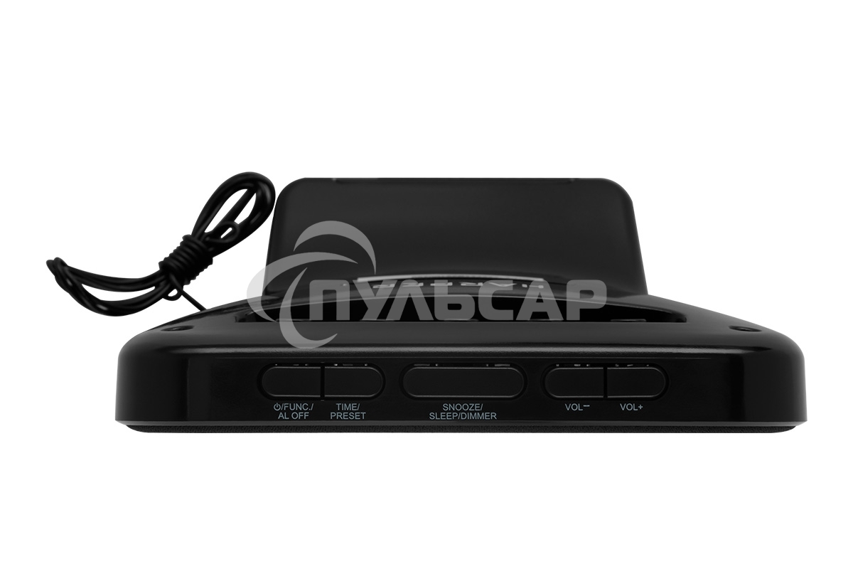 Радиобудильник Harper HCLK-2060 черный - белый led