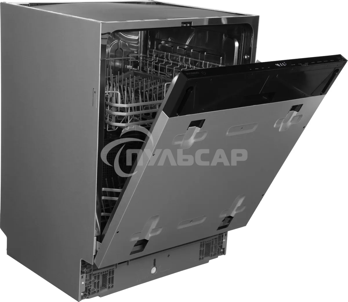 Встраиваемая посудомоечная машина Hyundai HBD 645, нержавеющая сталь, 59.8 см, 13 компл., 49 дБ, класс A++