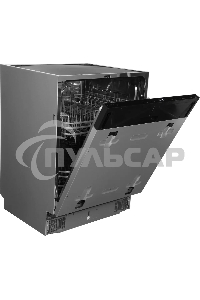 Встраиваемая посудомоечная машина Hyundai HBD 645, нержавеющая сталь, 59.8 см, 13 компл., 49 дБ, класс A++