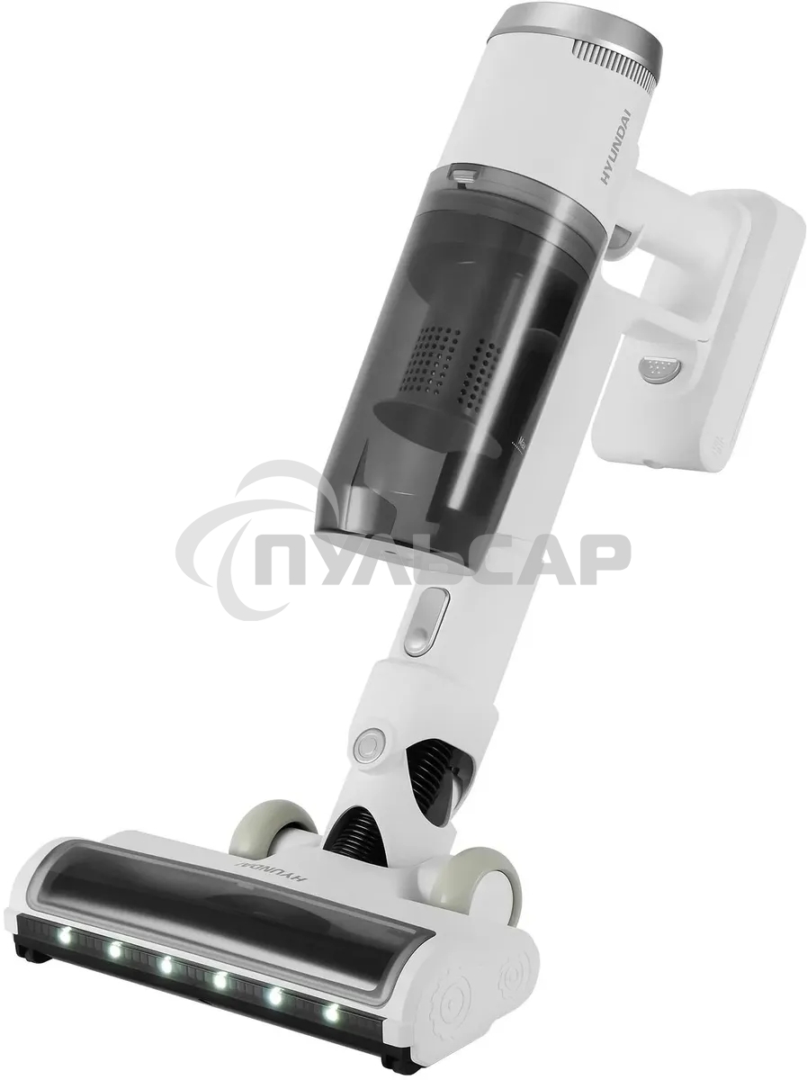 Пылесос ручной Hyundai HYV-S5550 400Вт белый/серебристый