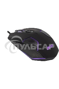 Мышь проводная Acer OMW170 черный, 3200 dpi, USB, кнопки - 6