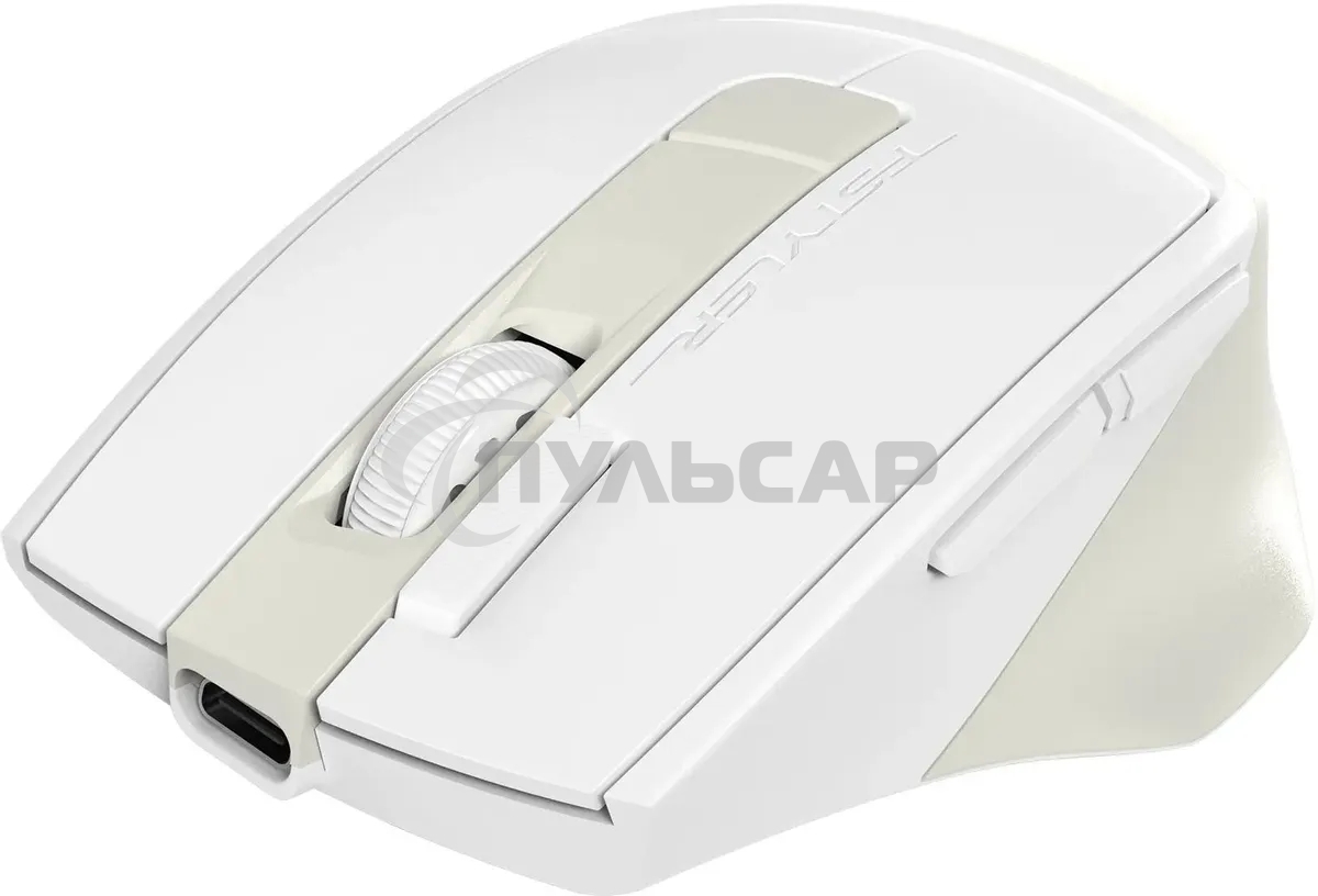Мышь беспроводная A4Tech Fstyler FG45CS Air2 бежевый, 2000 dpi, радиоканал, USB, кнопки - 7