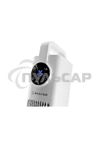 Колонный вентилятор BRAYER BR4957, эл.упр.,пульт ДУ,вращение,мощ-ть60Вт, LED дисплей, 3 скор.Таймер
