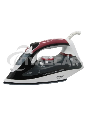 Утюг Atlanta ATH-5493 черный с пароувлажнением