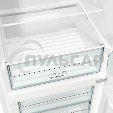 Холодильник Gorenje NRK619EEW4 белый двухкамерный 203/99л морозилка снизу, No Frost