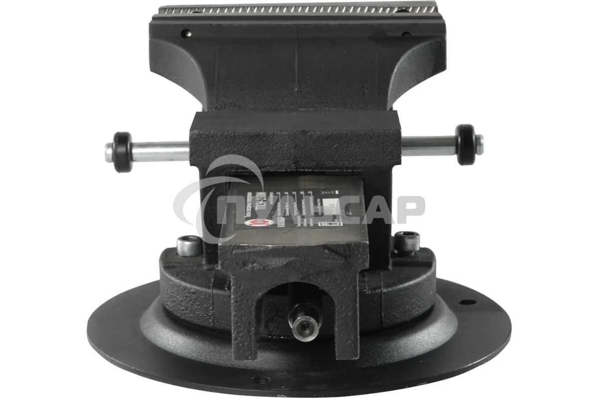 Тиски КАЛИБР ТПСН-200И слесарные поворотные (200 мм, наковальня)