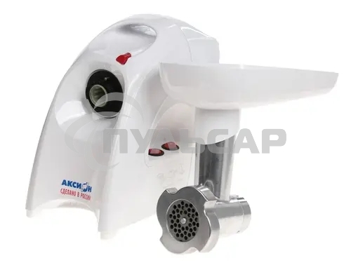 Мясорубка электрическая Аксион М41.04 белый мощность - 1700 Вт, производительность – 2 кг/мин