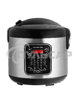 Мультиварка Galaxy Line GL 2646, черный с серебристым, 1200 Вт, 31 программа