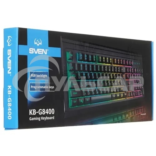 Клавиатура проводная SVEN KB-G8400 USB, черный