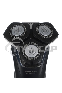 Электробритва роторная Philips S5885/10 реж.эл.:3 питан.:аккум. темно-синий