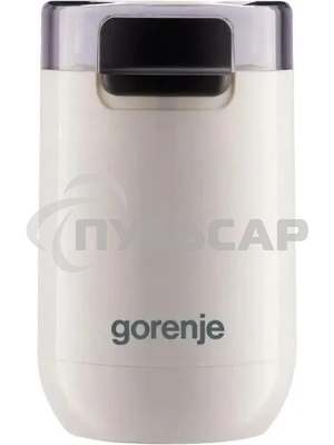 Кофемолка Gorenje SMK150SW 150Вт сист.помол.:одинарный нож вместим.:45гр белый