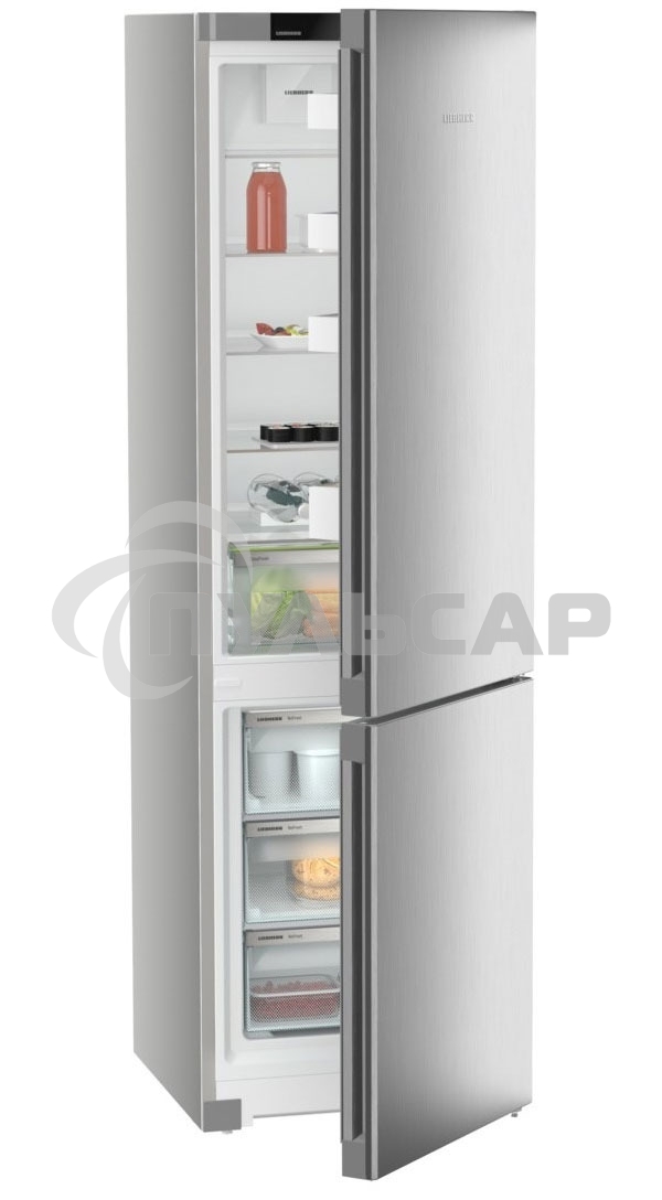 Холодильник Liebherr CNsfd 5703-22 001 Pure серебристый SteelFinish двухкамерный 266/94л морозилка снизу