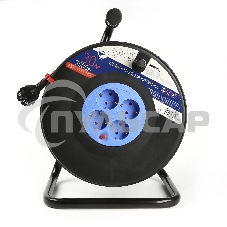 Удлинитель Smartbuy (SBE-16-4-30-Z) 4 гнз - 30м, на катушке, с/з