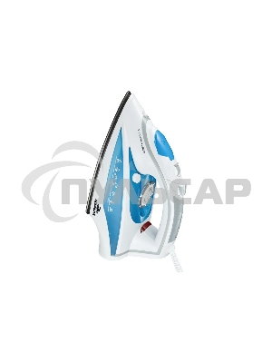 Утюг Добрыня DO-3122 2600Вт, керам, верт.отп, 350мл. бело/голубой