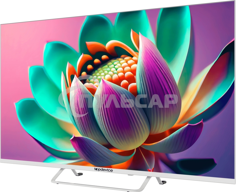 Телевизор Topdevice 43'' TDTV43CS07U белый LED 4k UHD 60Hz Smart TV