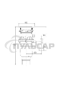 Измельчитель пищевых отходов Bonecrusher BC 810 Slim LIne