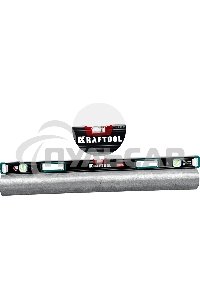 Уровень Kraftool A-RATE CONTROL 2000 мм, магнитный сверхпрочный уровень с зеркальным глазком