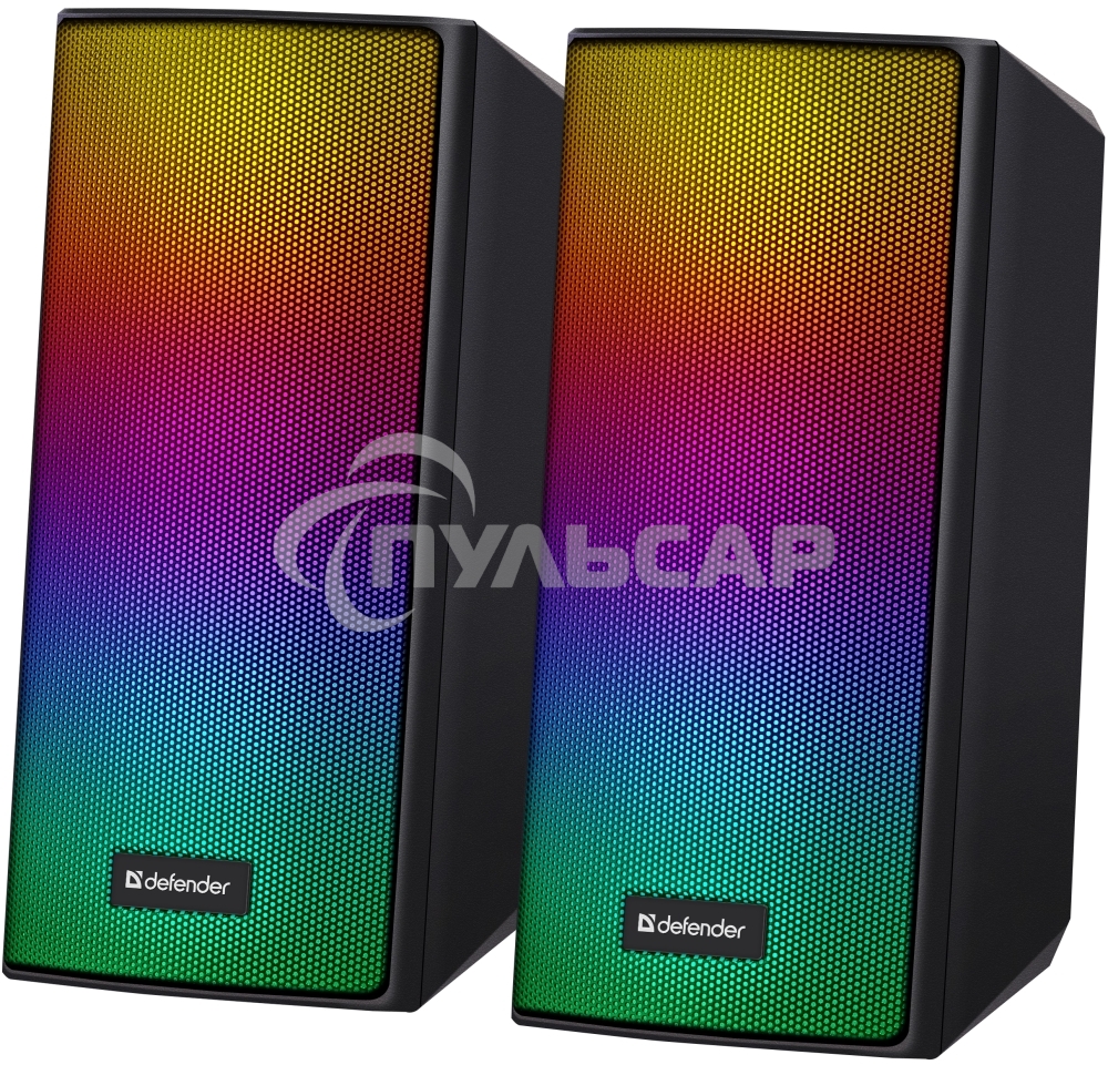 Акустическая система 2.0 Defender Spitfire black (6Вт, питание от USB, bluetooth)