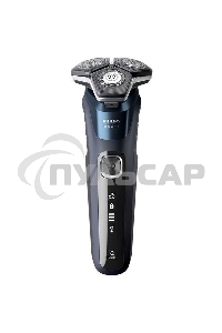Электробритва роторная Philips S5885/10 реж.эл.:3 питан.:аккум. темно-синий