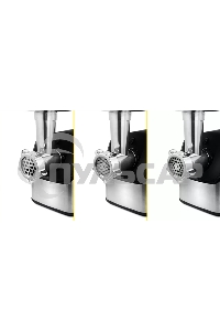 Мясорубка электрическая Kitfort КТ-2103 1800Вт серебристый/черный