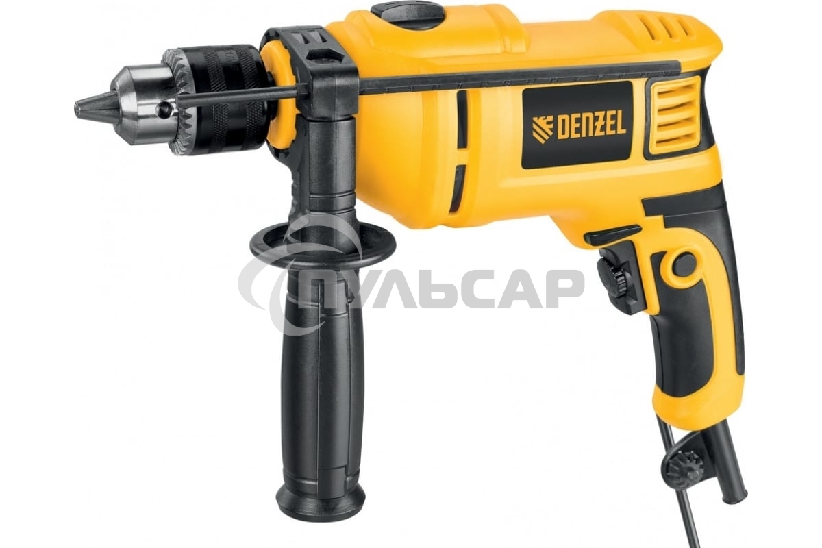 Дрель ударная Denzel ID-750 750 Вт 0-3000 об/мин 48000 уд/мин 26307