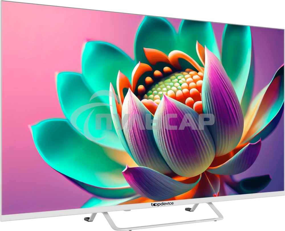 Телевизор Topdevice 43'' TDTV43CS07U белый LED 4k UHD 60Hz Smart TV
