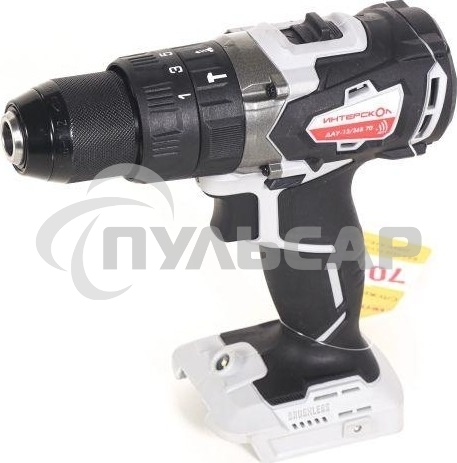 Дрель-шуруповерт аккумуляторная INTERSKOL DAU-13/36V 70