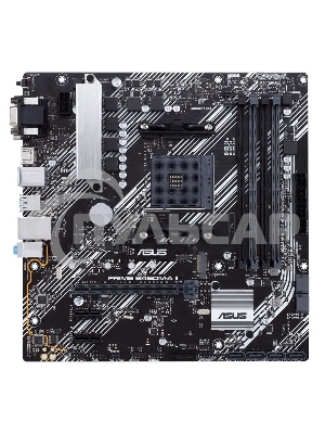 Материнская плата ASUS PRIME B450M-A II, AM4, AMD B450, 4xDDR4, 6xSATA, 1xM.2, 1xPCIe 3.0 x16, 2xPCIe x1, 1xHDMI, 1xDVI-D, 1xVGA, 1x 1Gb LAN, 4xUSB 3.2 Gen 1, 2xUSB 3.2 Gen 2, 3x3.5 мм, 7.1, mATX