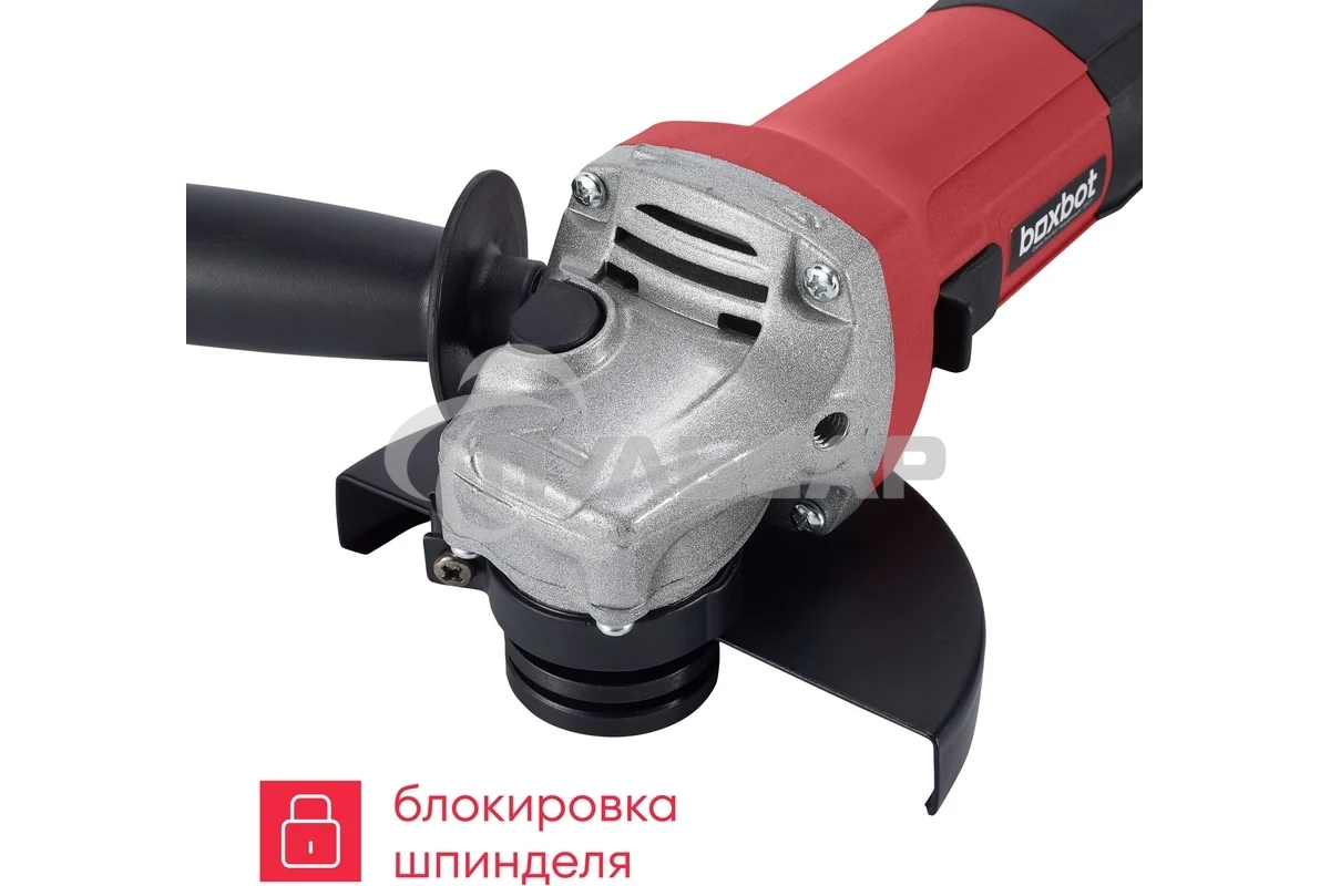 УШМ Boxbot AG-720CP 720Вт, 125 мм, поддержка и регулировка оборотов, плавный пуск, пылезащита