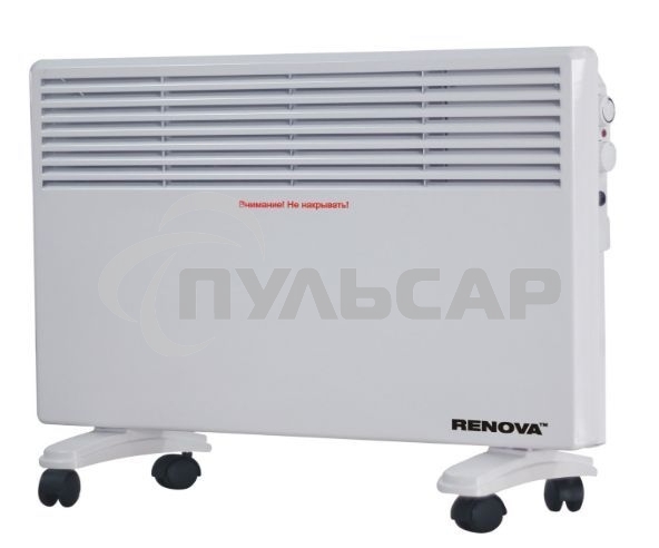 Конвектор Renova CRP1510-2WS1 белый, 1500 Вт, 20 м2, термостат