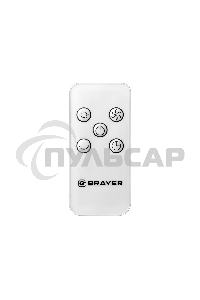 Колонный вентилятор BRAYER BR4957, эл.упр.,пульт ДУ,вращение,мощ-ть60Вт, LED дисплей, 3 скор.Таймер